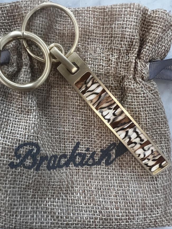 Route 66 -Quail Feather keychain