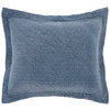 Hawley Matelasse Sham- Indigo