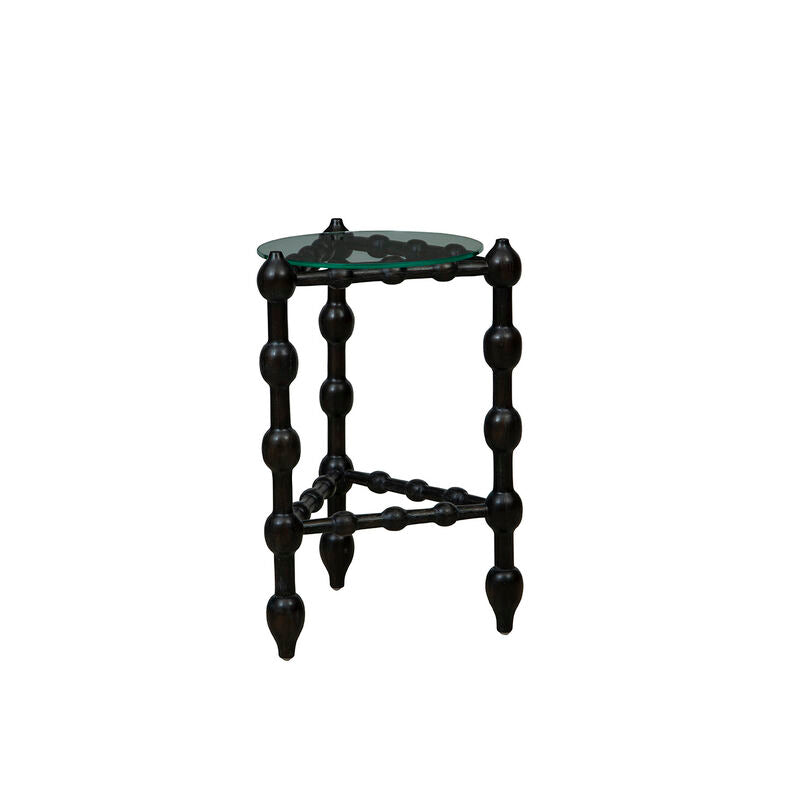 Black Marcos End Table