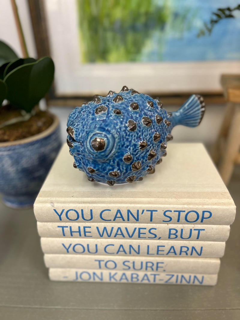 Stoneware Puffer Fish