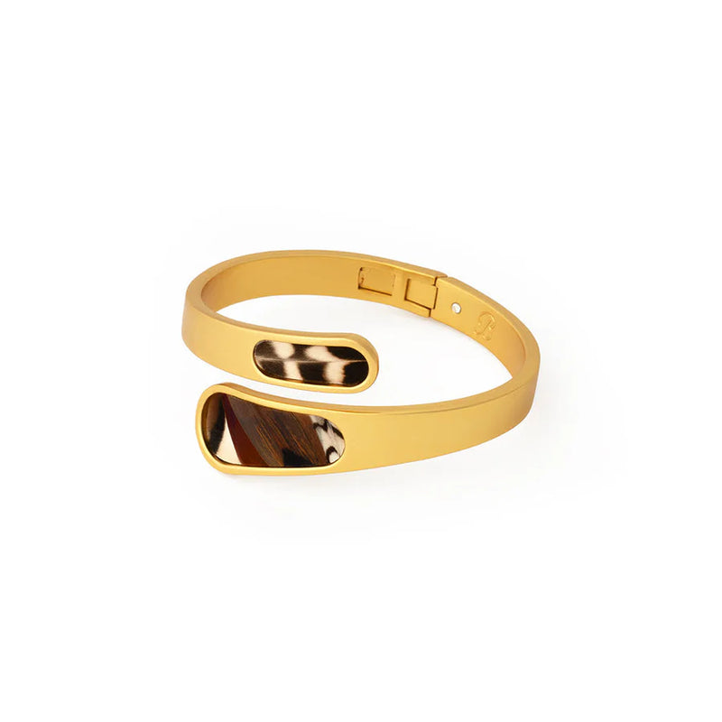 Ari Bezel Hinge Cuff