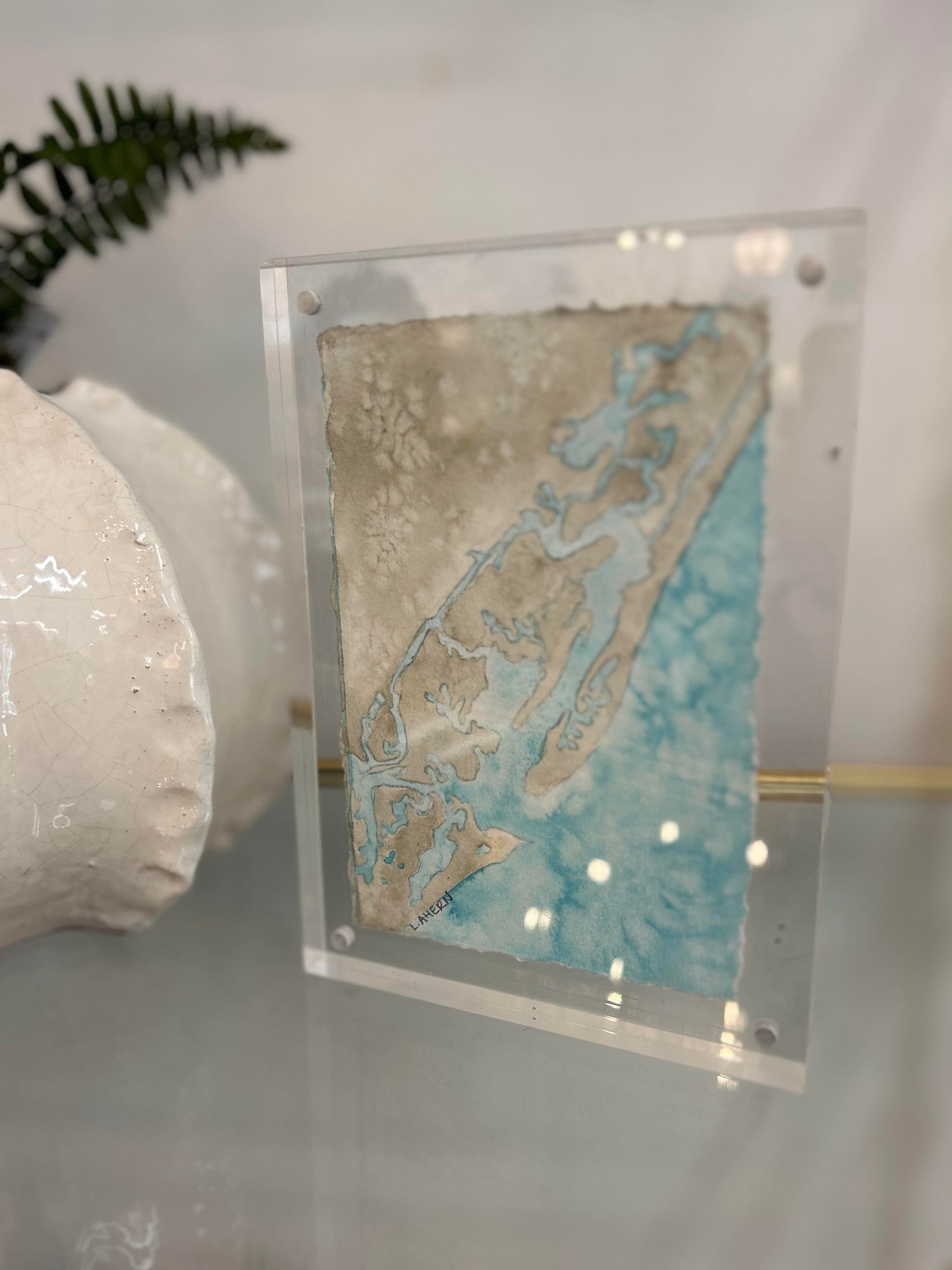 Murrells Inlet Map Frame -L.Ahern