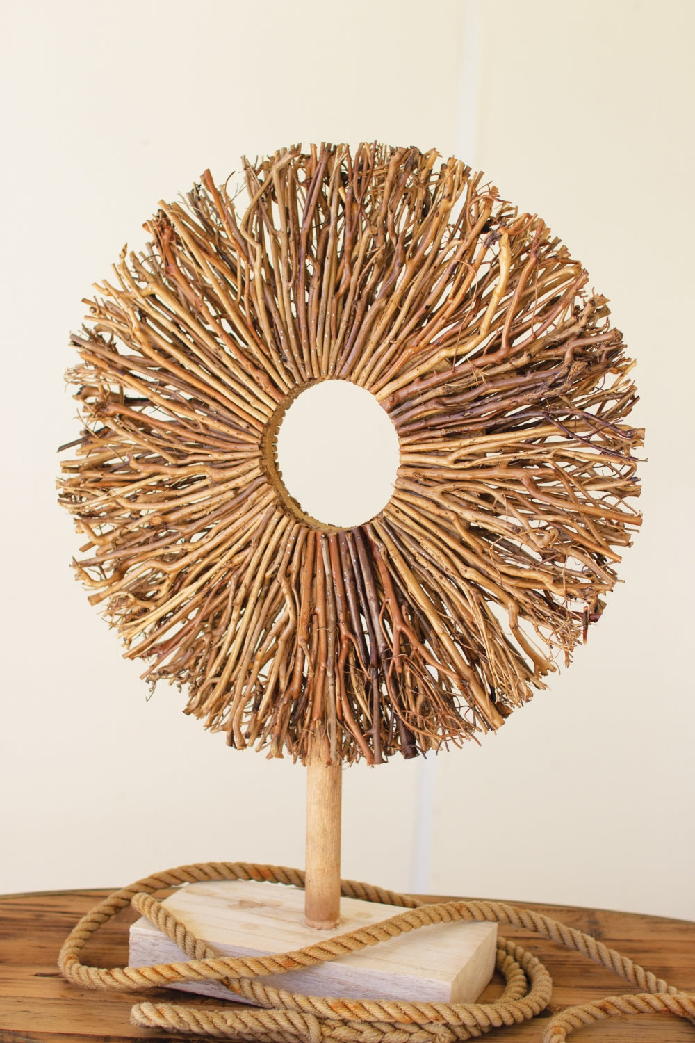 Round Twig Sculpture