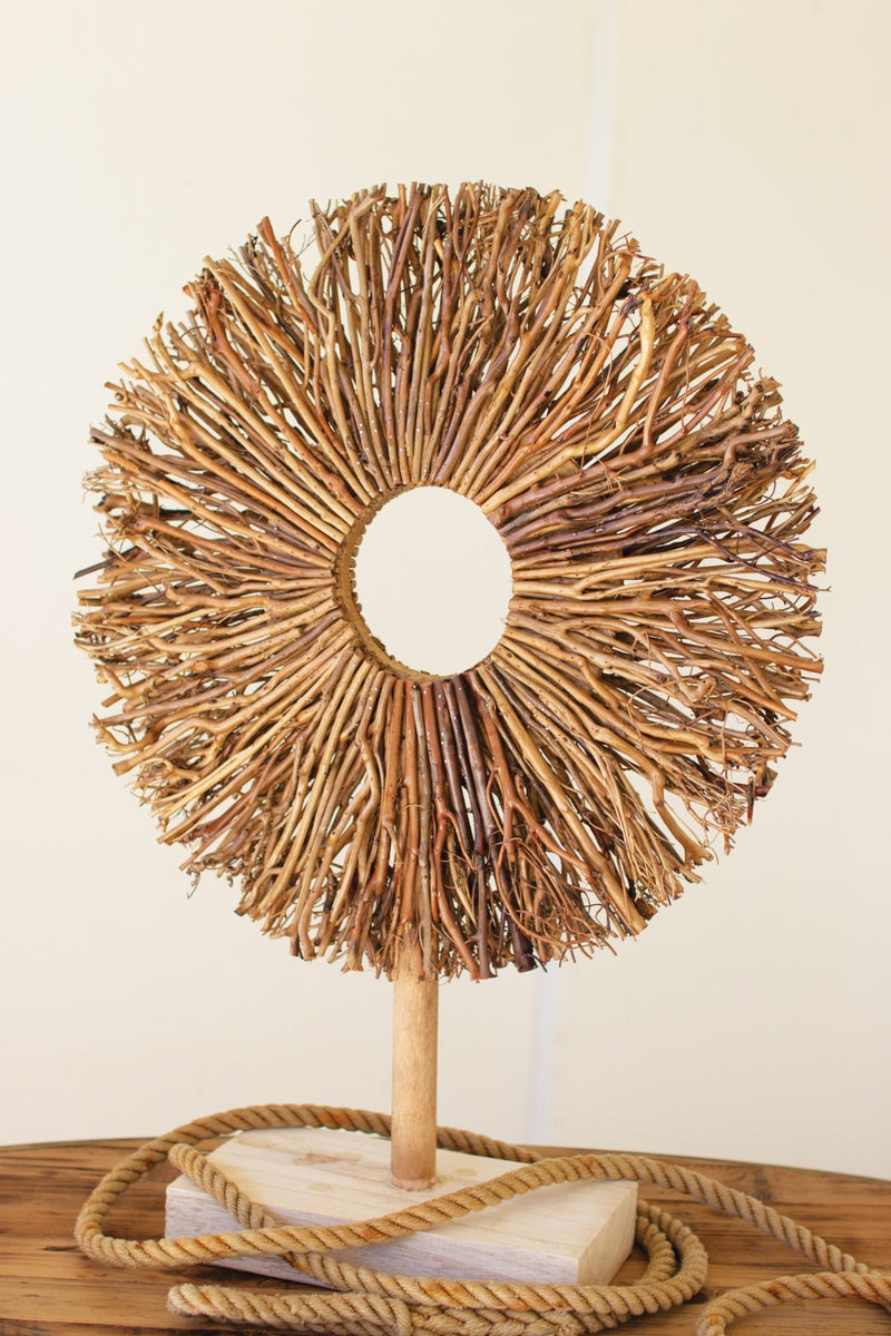 Round Twig Sculpture