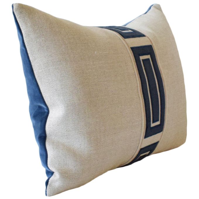 GIORGIO LINEN INGOT TAPE  BLUE
