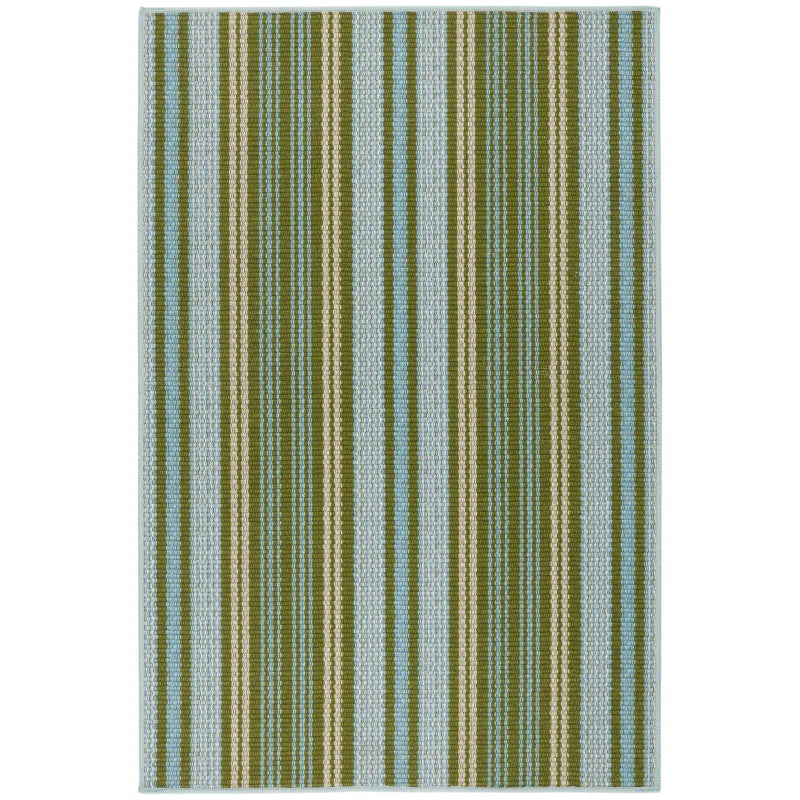 Caravan Stripe Multi Machine Washable Runner