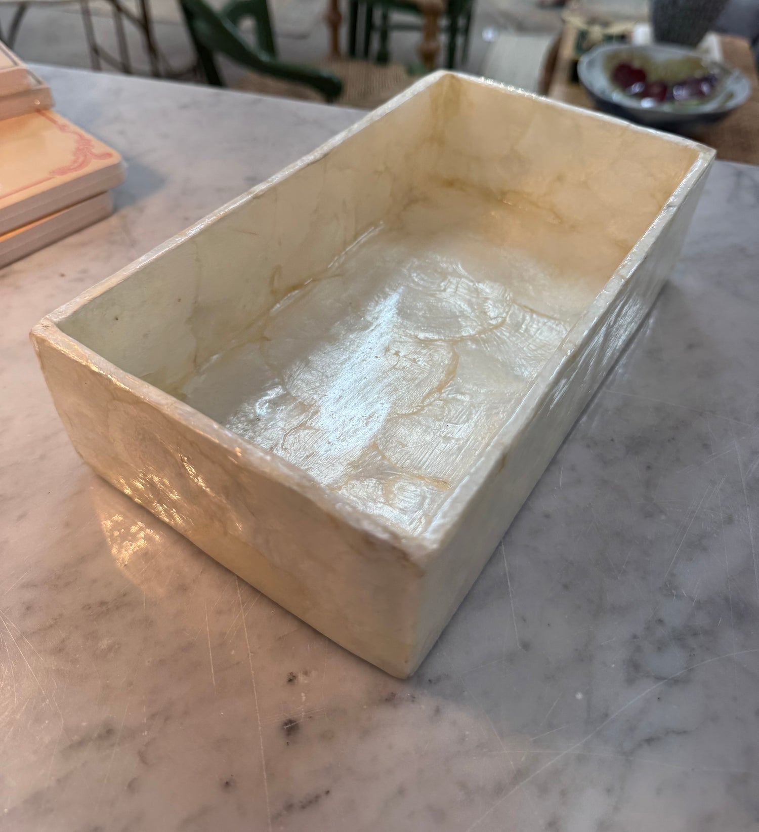 Guest Towel Holder - Capiz