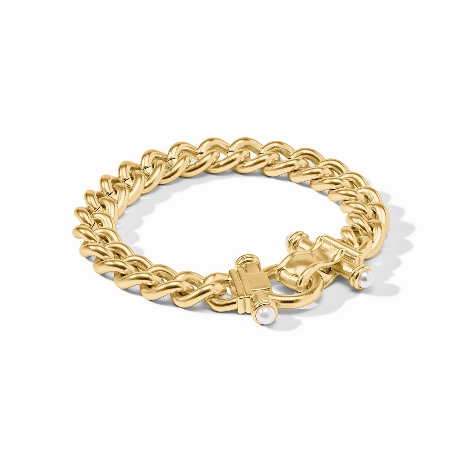 Dolce Demi Link Bracelet- Pearl