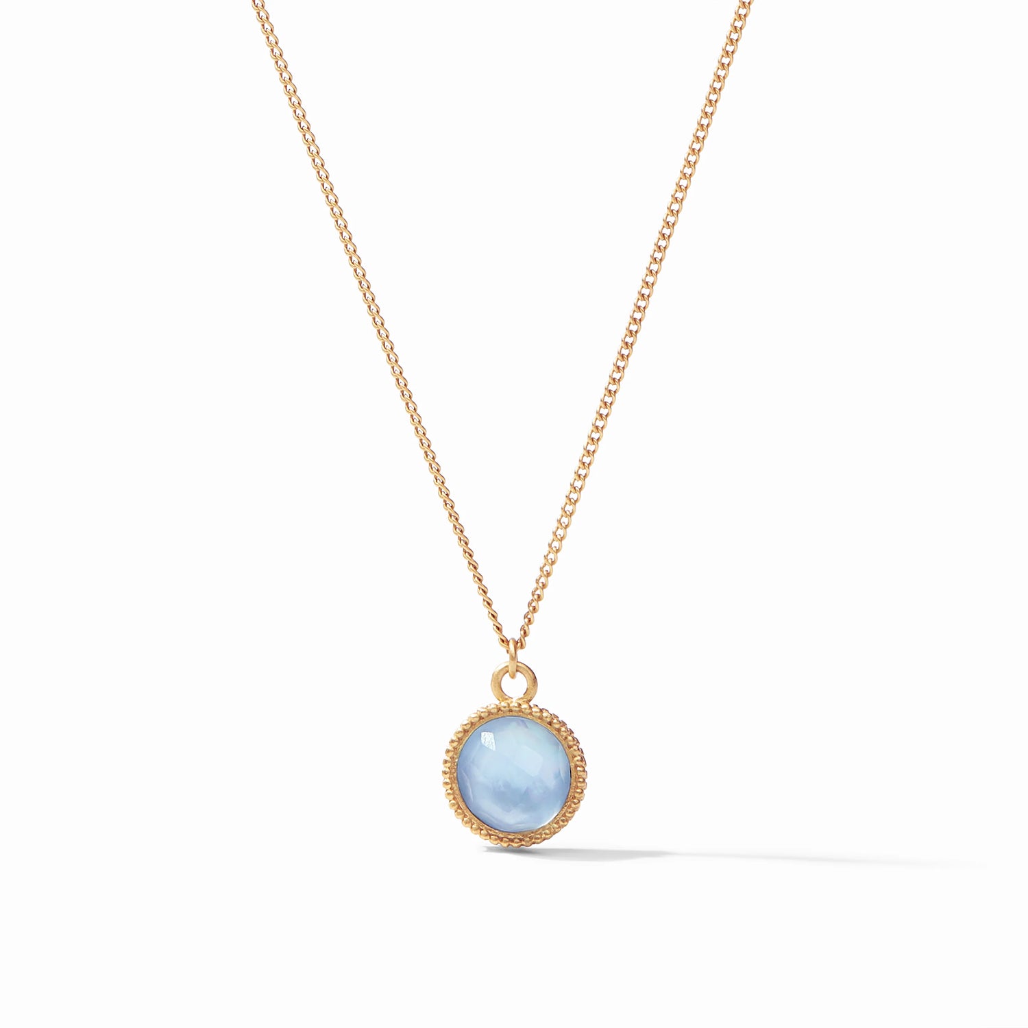 Fleur ­de­ Lis Solitaire Necklace