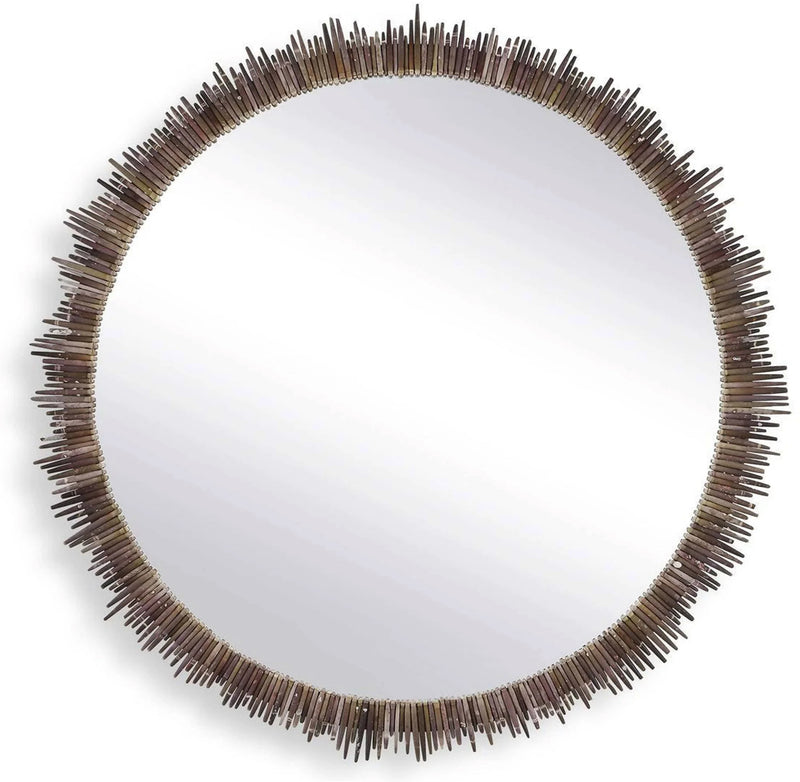 Tiger Sea Urchin Round Mirro
