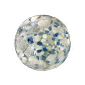 Denim & White Speckled Mix
