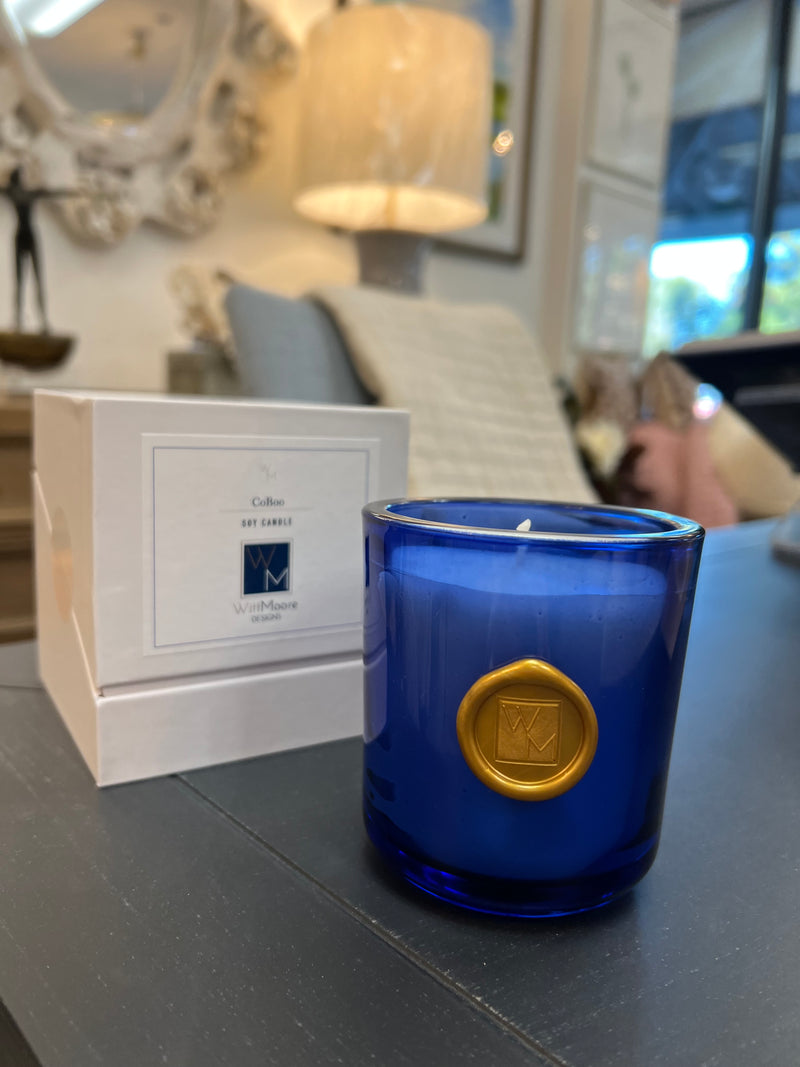 Coboo Candle Colbalt Blue