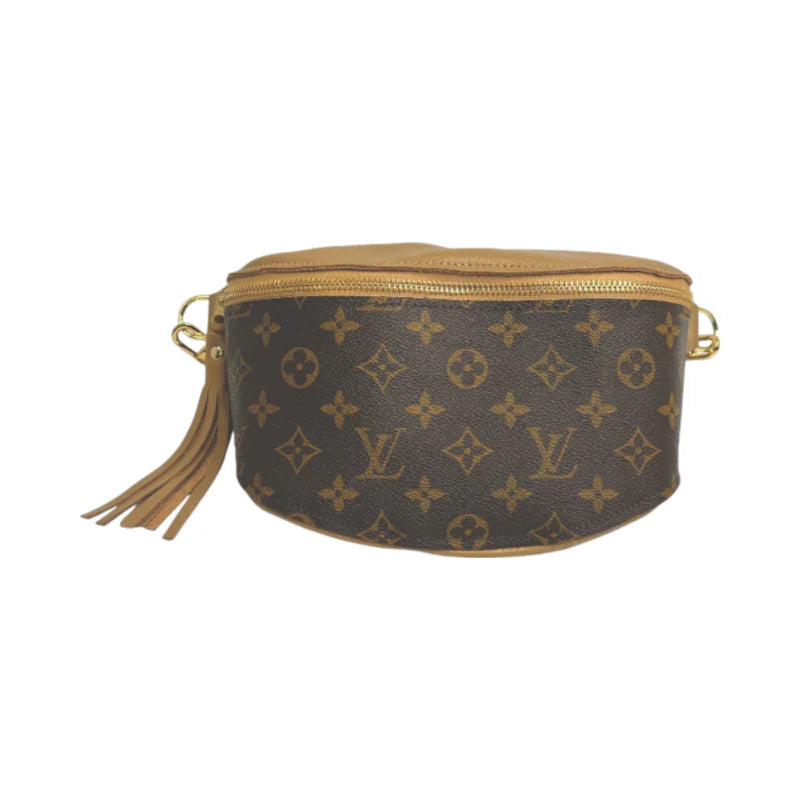 Britt Belt Bag LV Full Front Bronze Leather
