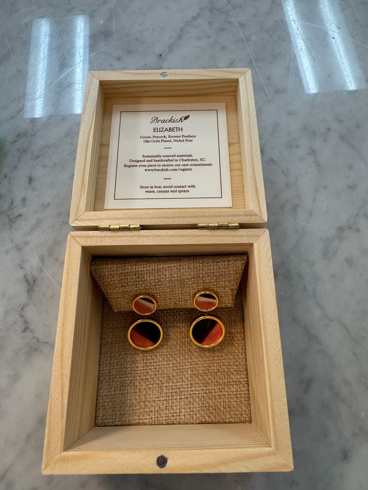 Elizabeth Jacket Earring