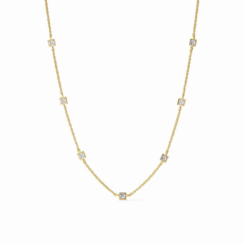 Jolie Delicate Station Necklace