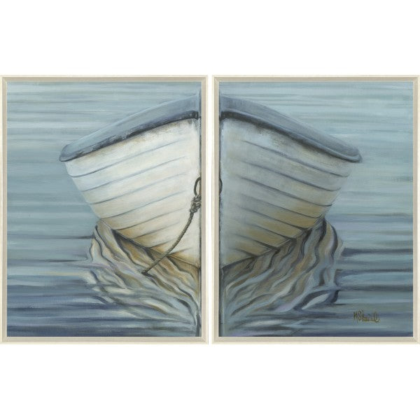 Row Boat Diptych I