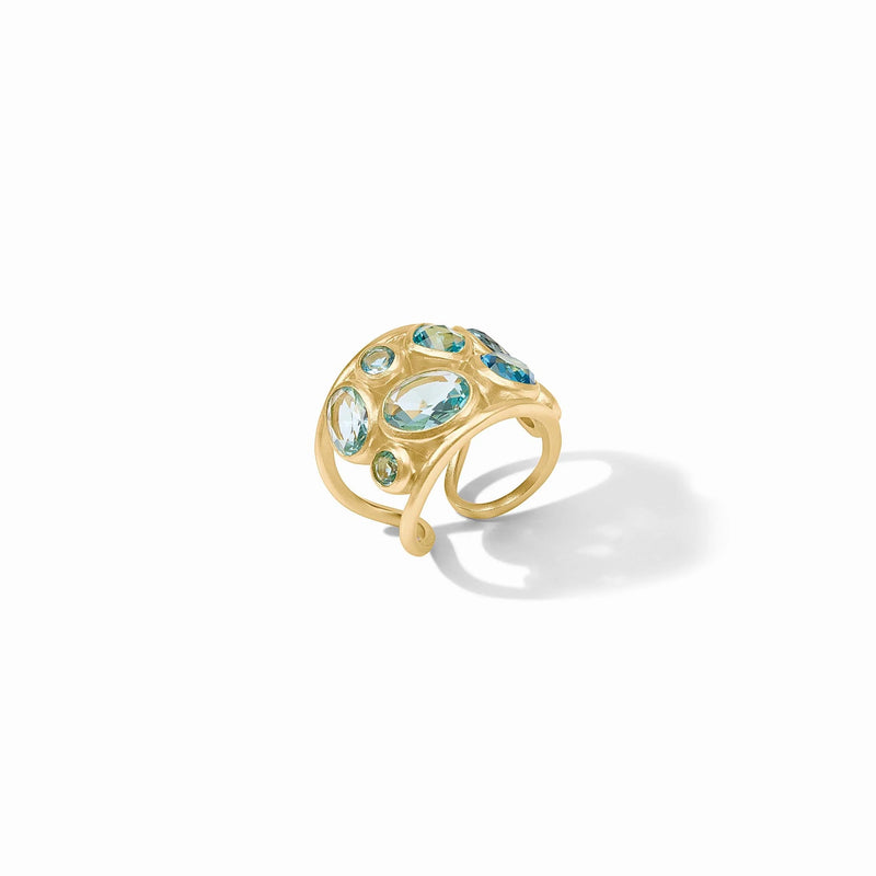 Kaleidoscope Statement Ring - Bahamian Blue