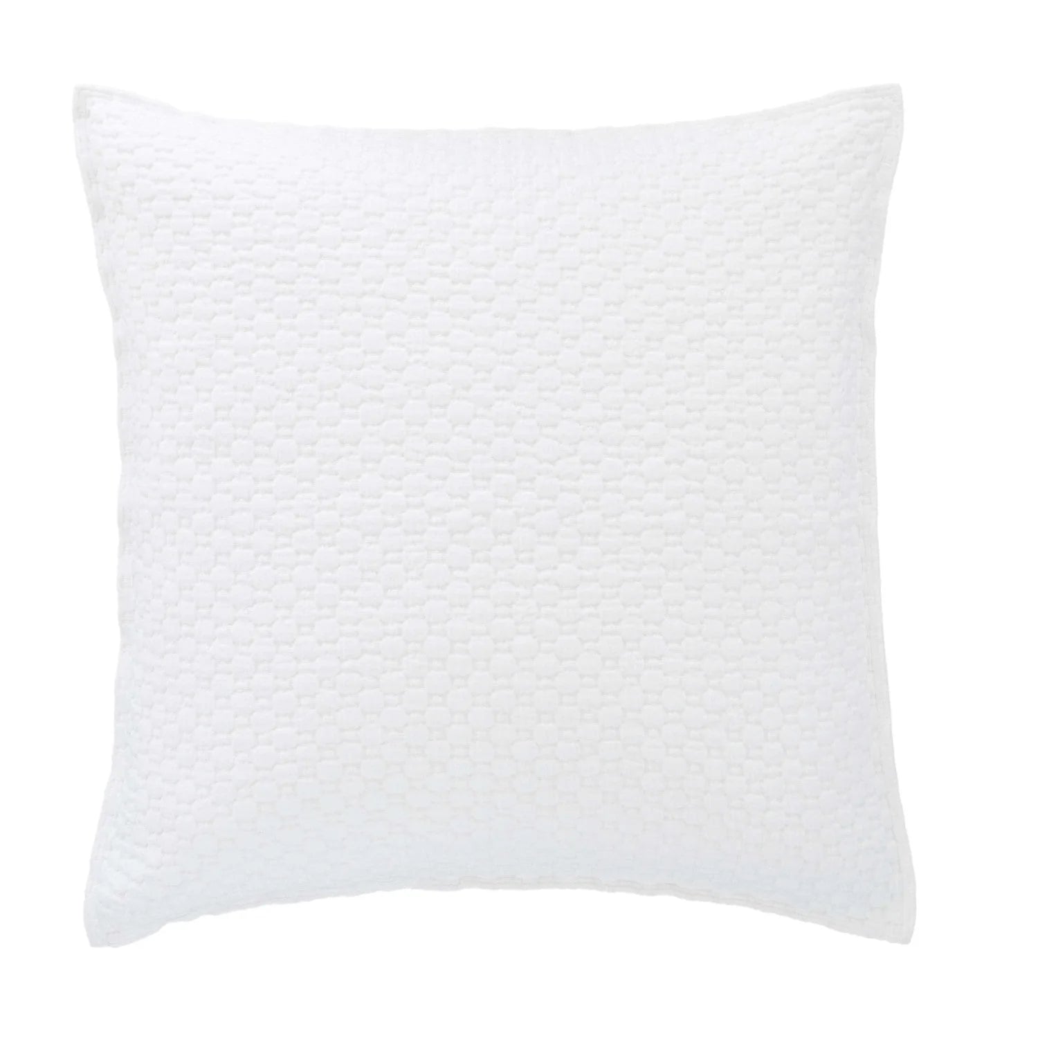 Lodi White Matelasse Sham