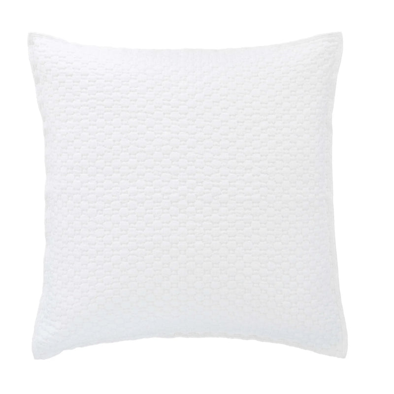 Lodi White Matelasse Sham