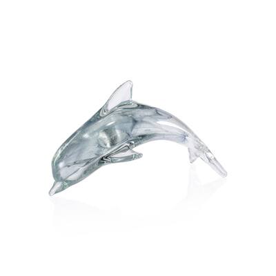 Marinella Decorative Glass Dolphine