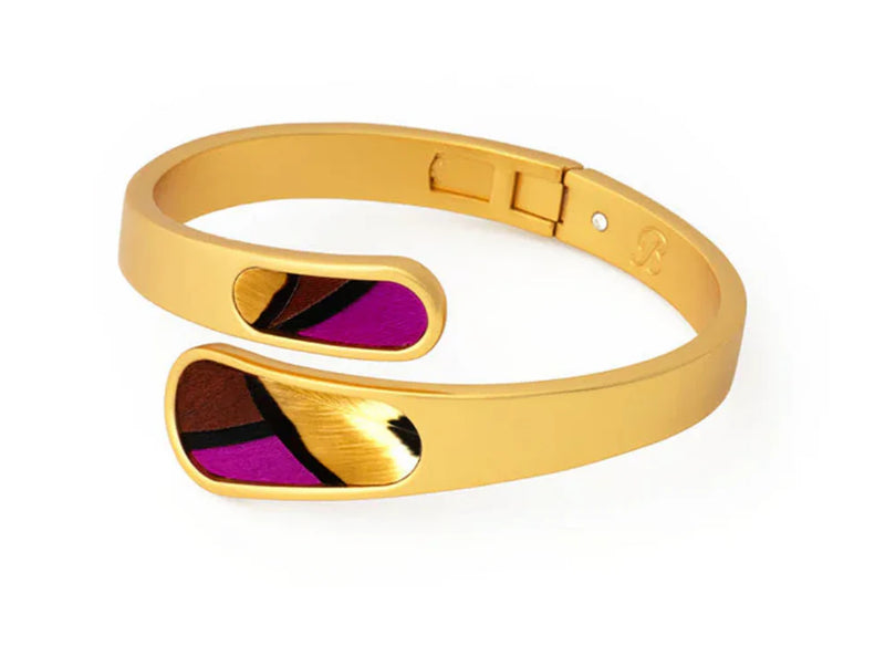 Aaliyah Bezel Hinge Cuff