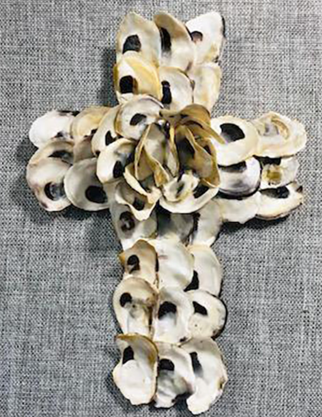 Oyster Shell Cross