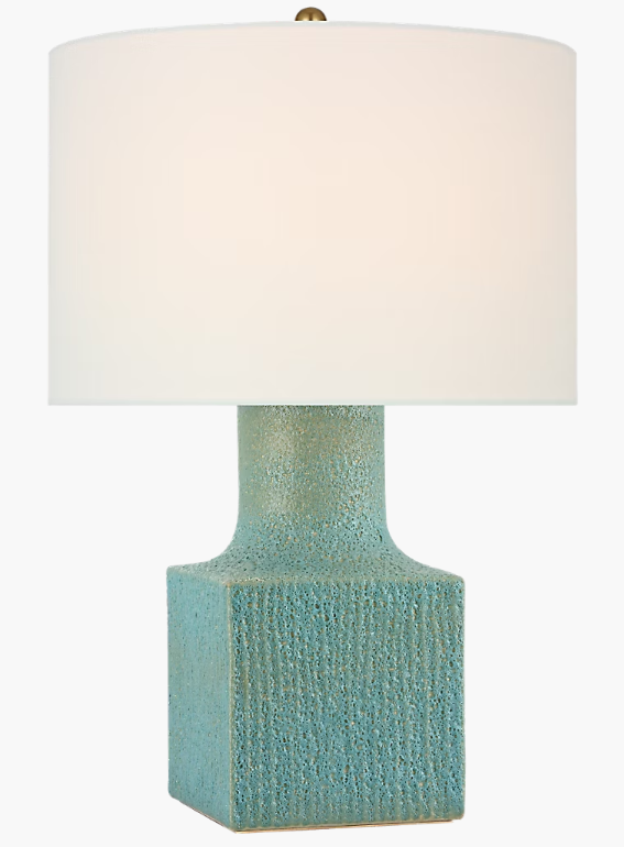 Aviva 24" Table Lamp in Volcanic Turquoise