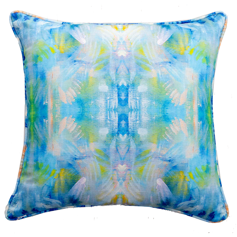 Sea Prawns Throw Pillow