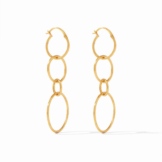 Simone 3-in-1 Earring Gold