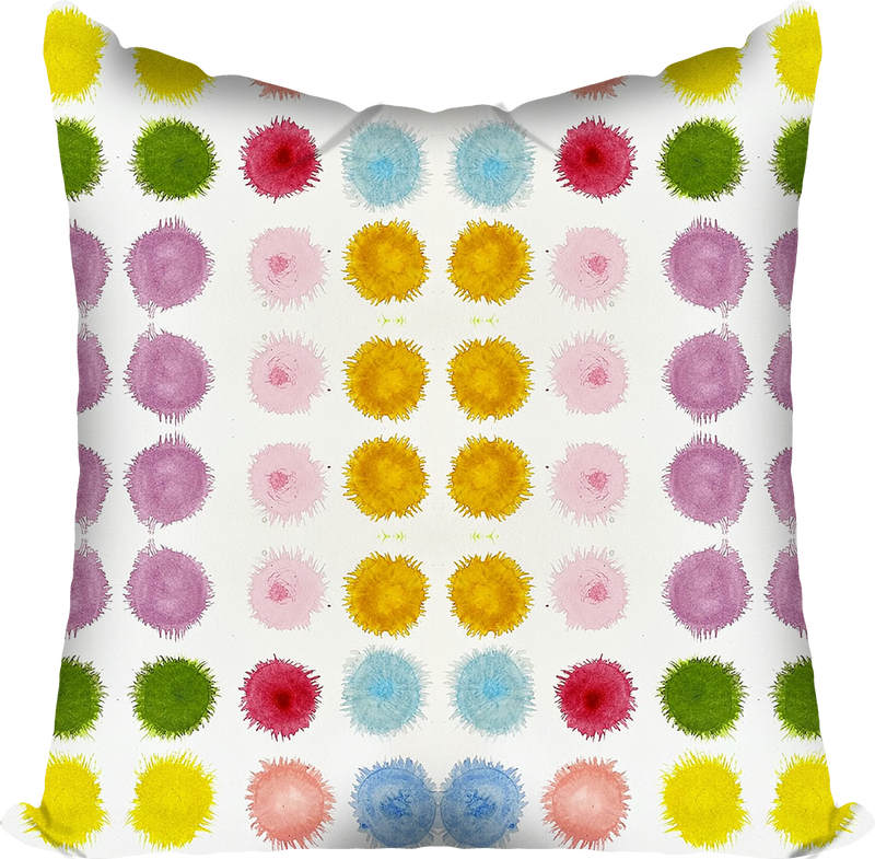 SUNSHINE & RAINBOWS - Outdoor Pillow