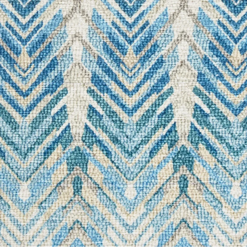 Seneca Machine Washable Rug- Blue