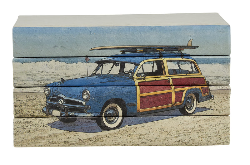 4 Vol - Woodie Wagon & Surfboard Book Set