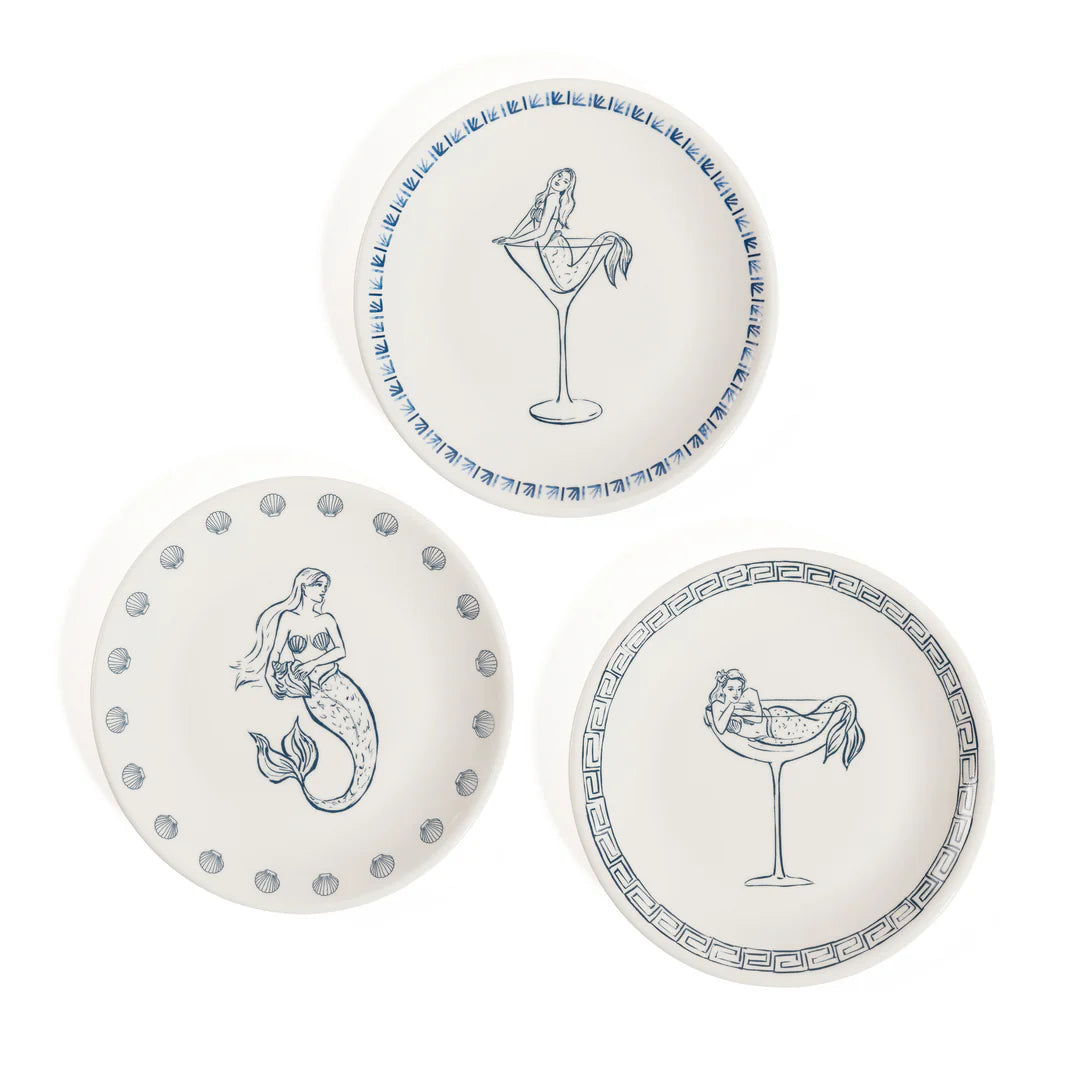 The Salty Mermaid Bar / Appetizer  Plates