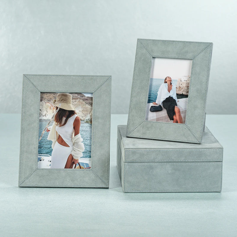 Suede Lux Photo Frames