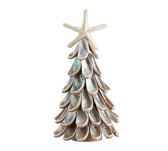 Abalone Christmas Tree with Star