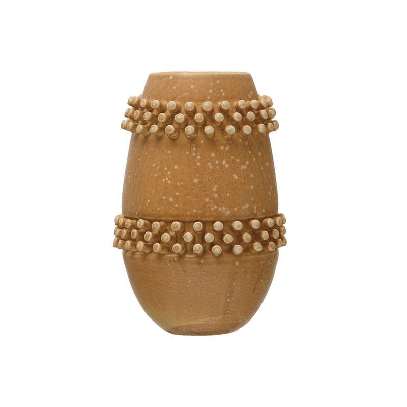 Terra-cotta Raised Dot Vase