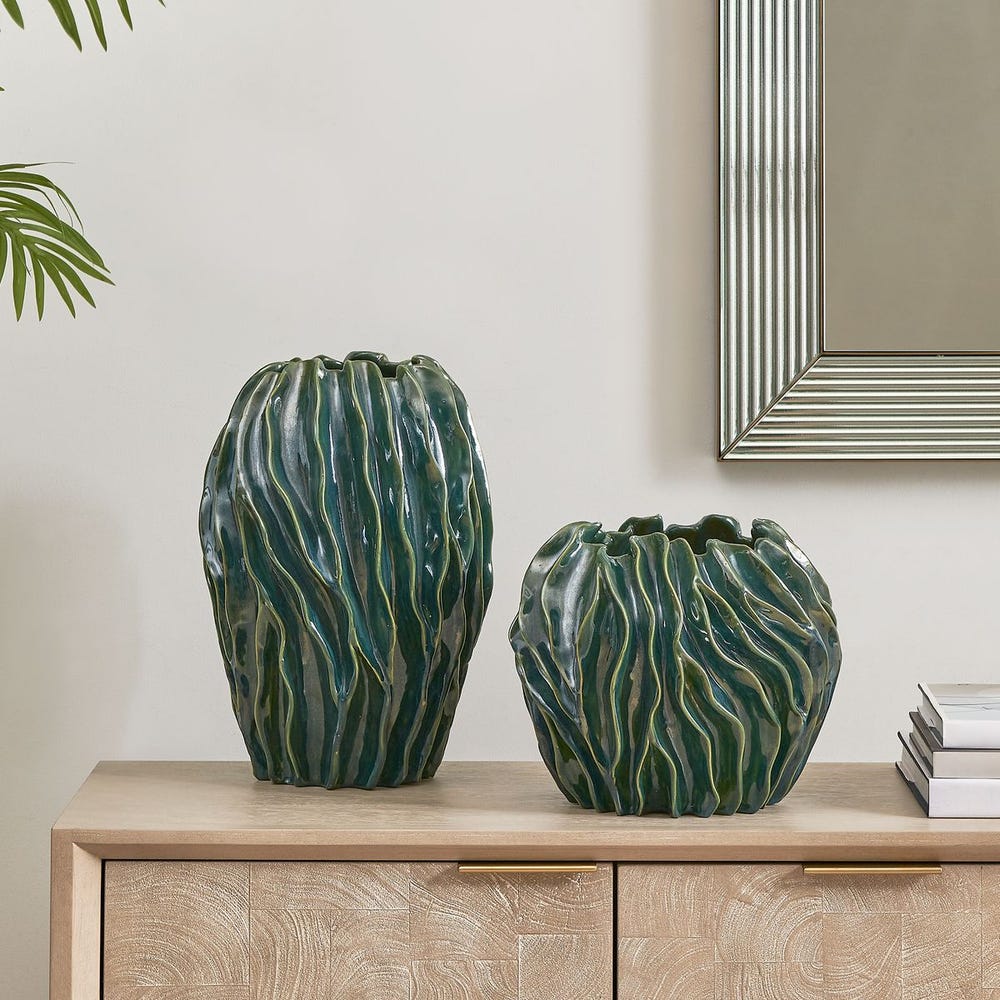 Veridian Ridge Indoor-Outdoor Vases