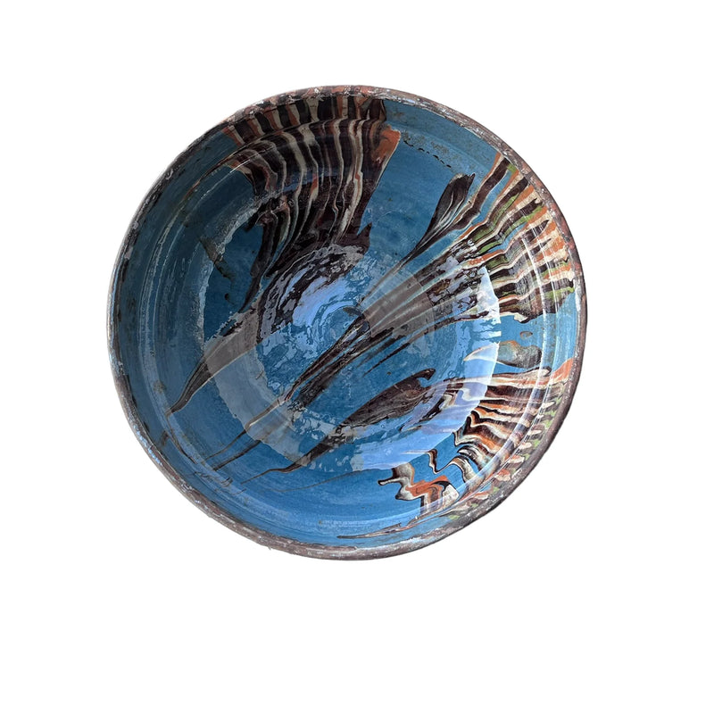 Blue Cottage Crafted Bowl