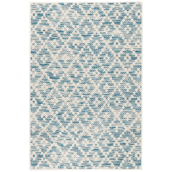 Melange Diamond Machine Washable Rug