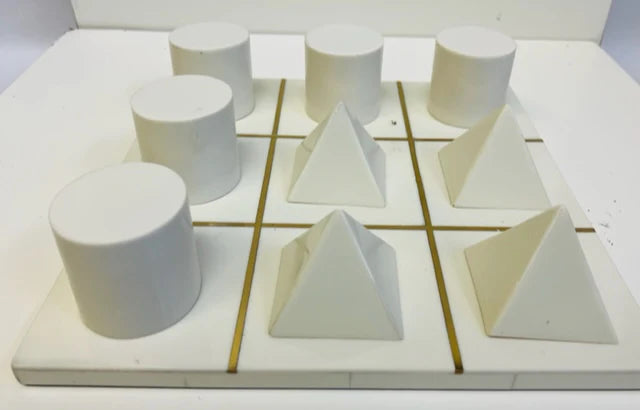 Bone Pyramid/Pillar Tic Tac Toe