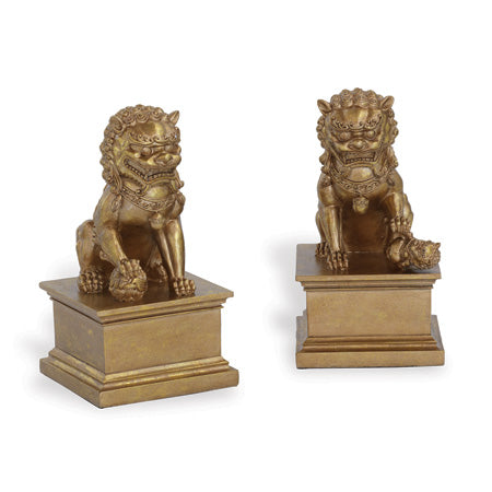 Foodog Bookends Gold