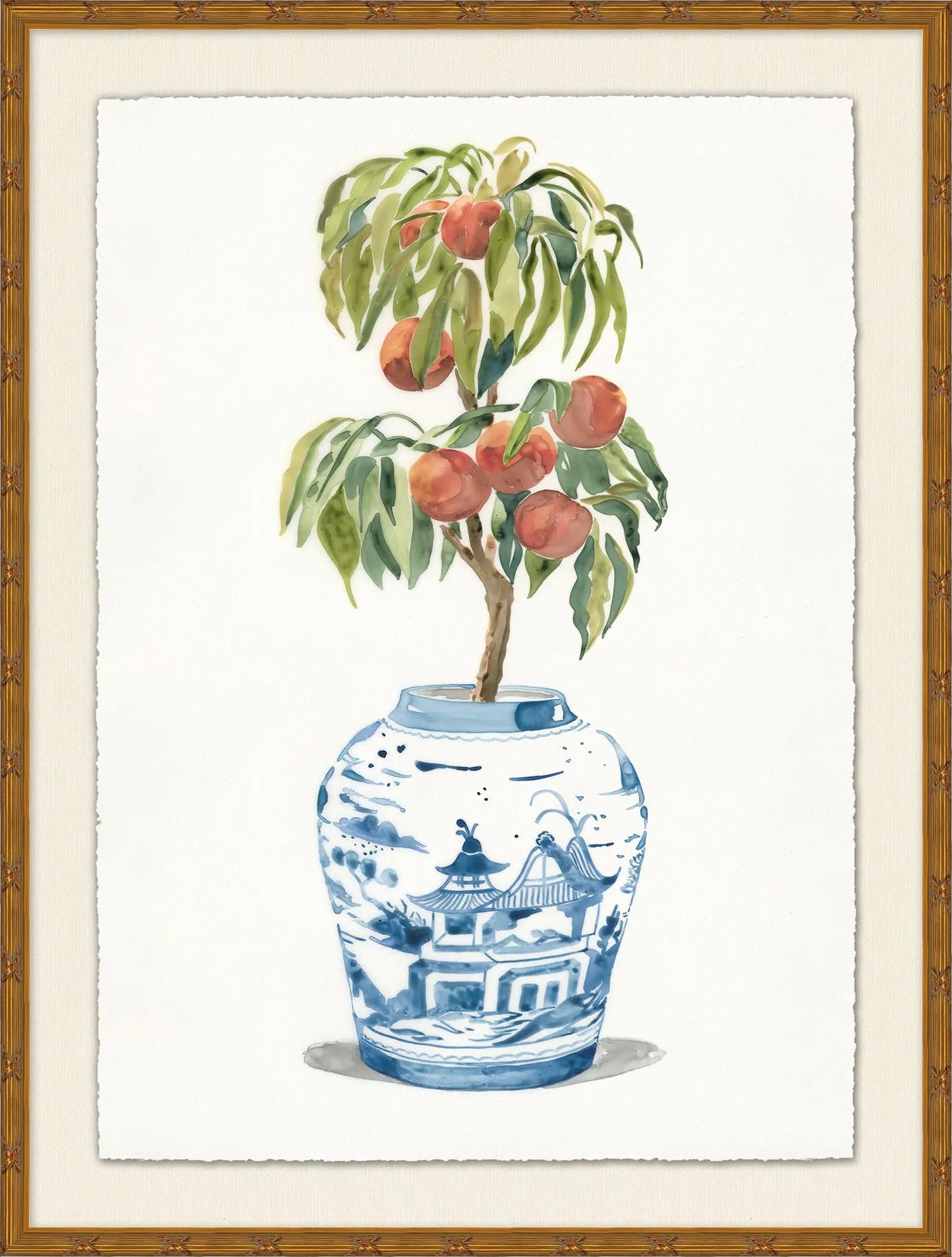 Chinoiserie Fruit Vase 1