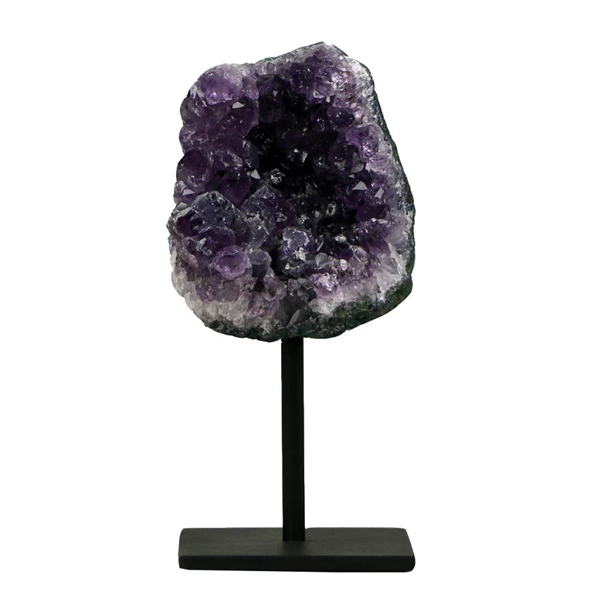Amethyst Druze with Pedestal