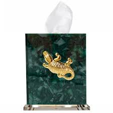 Alligator Boutique Tissue Box Cover