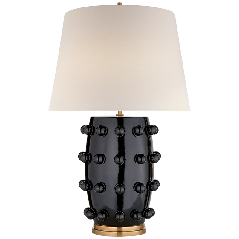 Linden Medium Lamp Black