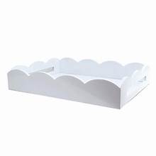 Scallop Rectangular Tray