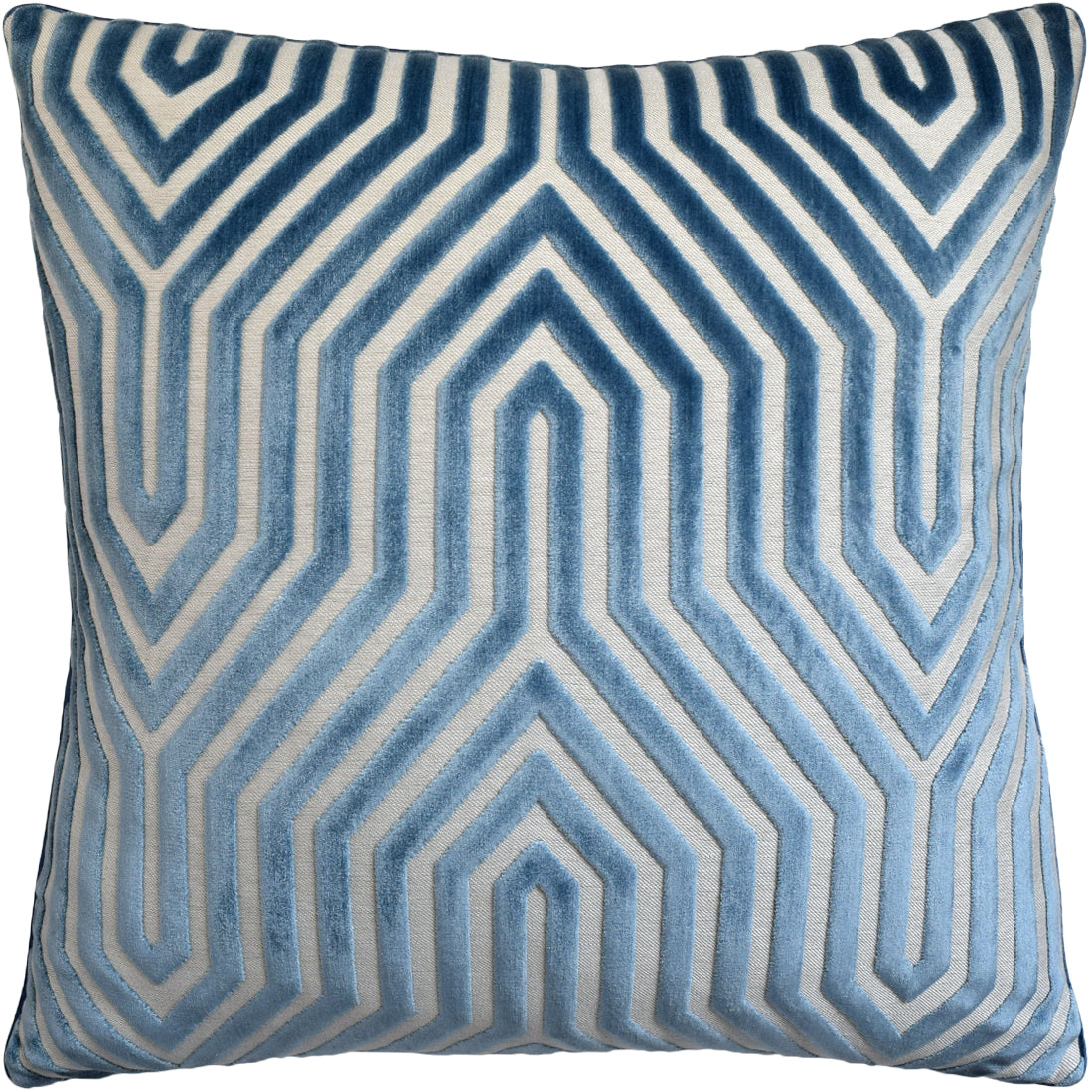 Vanderbilt Velvet Marine Pillow