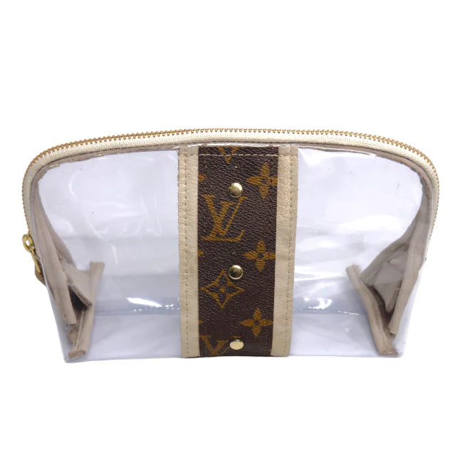 Clara Cosmetic Pouch - LV - Vinyl Vogue