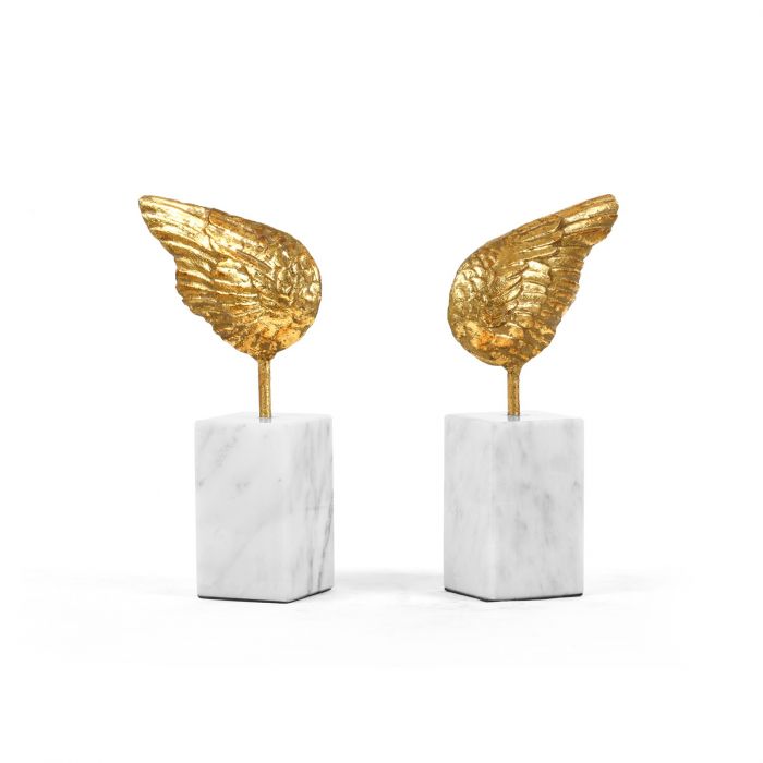 Wings Statue Pair