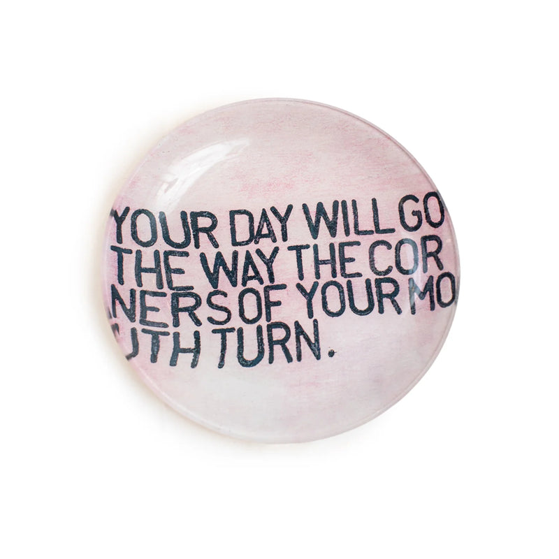 Round Decoupage Plate